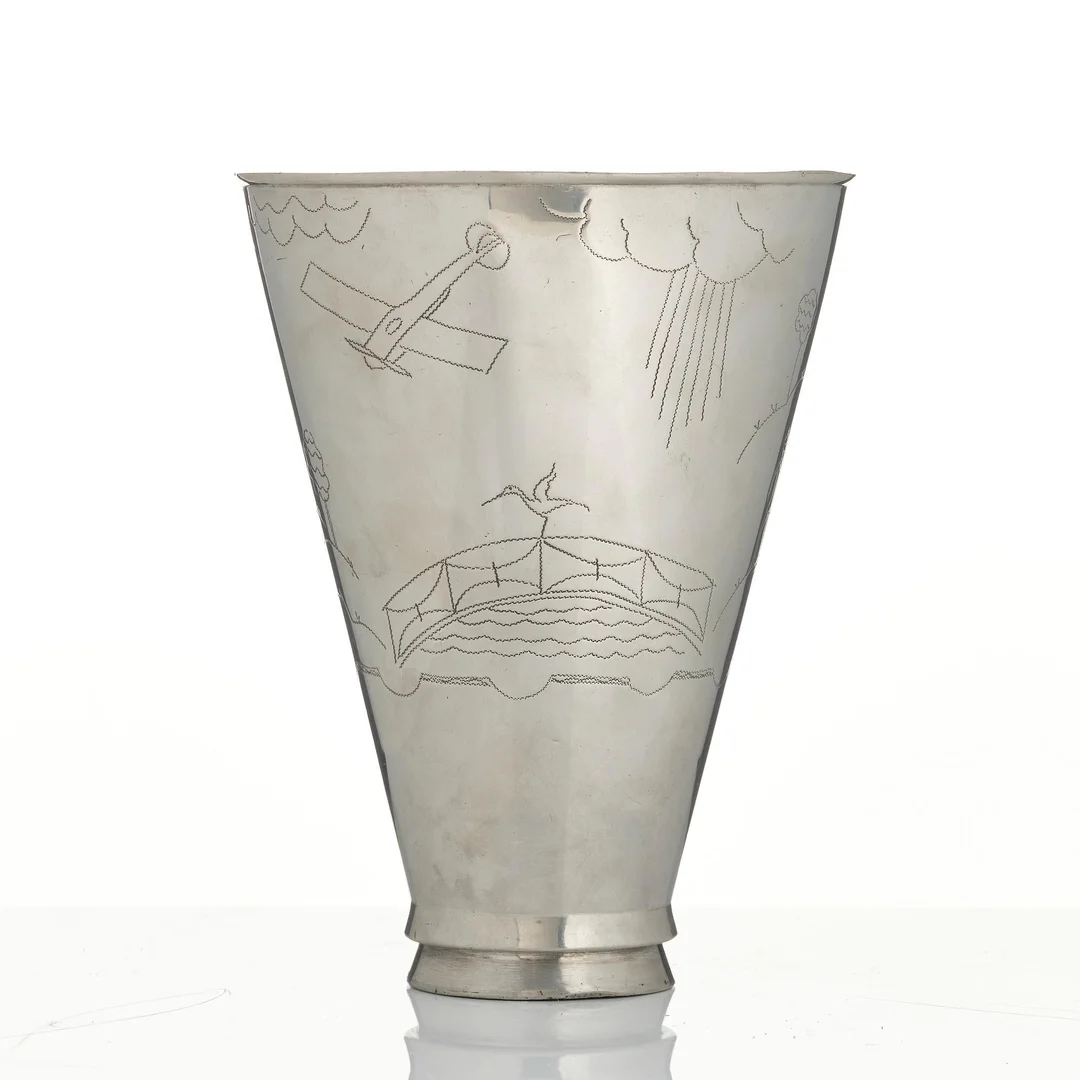 Nils Fougstedt, vas, Firma Svenskt Tenn, Stockholm, 1925. — Design/Övrigt — Bukowskis