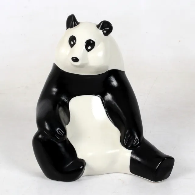 LILLEMOR MANNERHEIM. Figurin, Panda, porslin, Arabia, Finland.