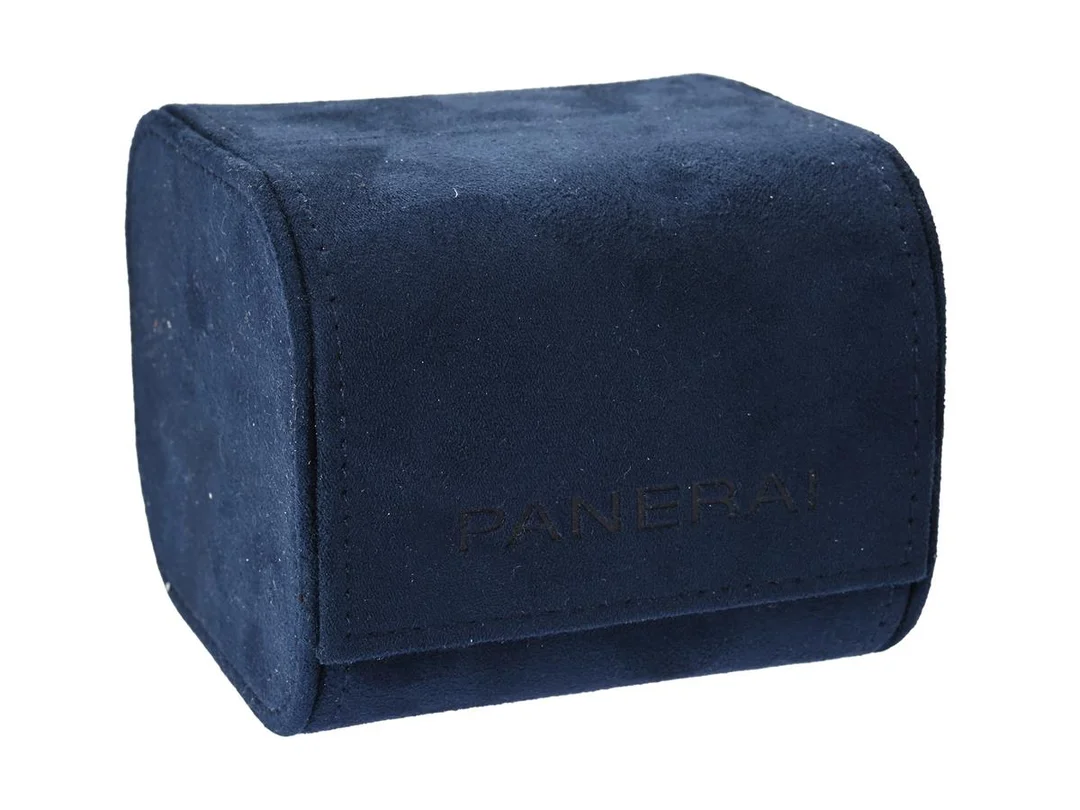 SERVICEETUI, till Panerai armbandsur, mörkblå, 90 x 100 x 75 mm, ca 2020. — Klocktillbehör/Panerai — Kaplans