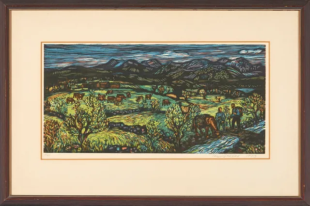 Grøstad, Terje — "No ser eg atter slike fjell og dalar" 1973