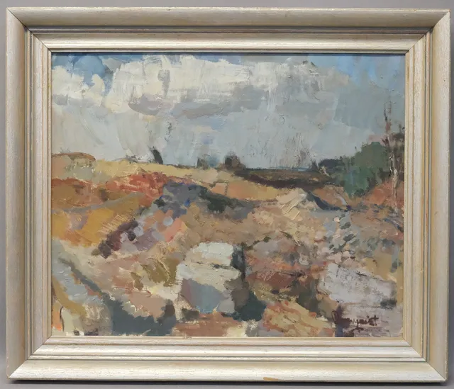 HANS ROSENQUIST. OLJA PÅ DUK.