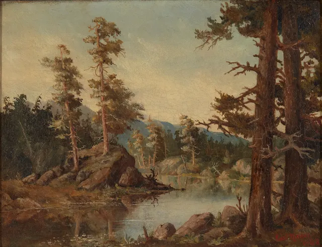 Nielsen, Carl — Skogstjern, 1868