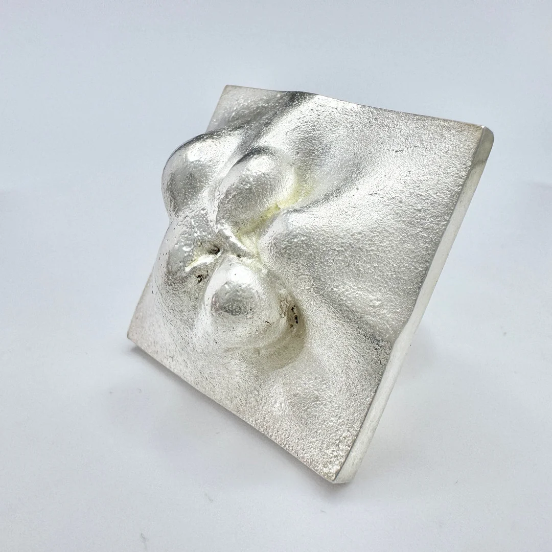 BJÖRN WECKSTRÖM. för Lapponia, Finland 1969. Ring i sterling silver. Design "Plasmak". — Rings — Auktionshuset STO Bohuslän