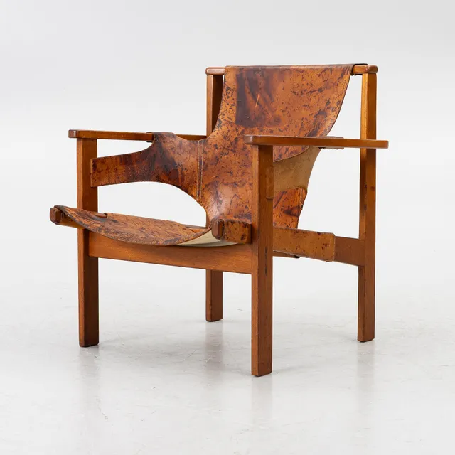 Carl-Axel Acking, fåtölj, "Trienna", 1950/60-tal.