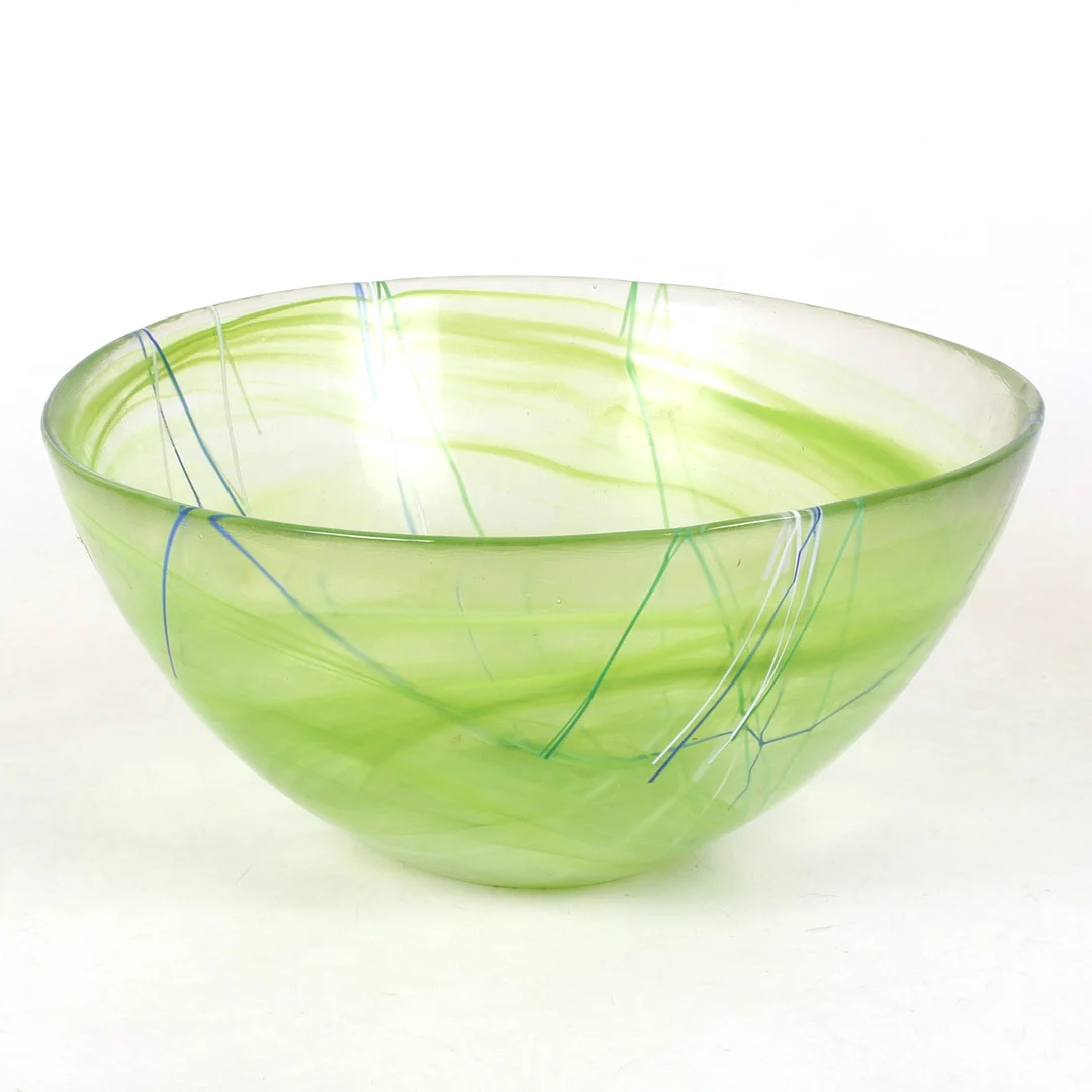 ANNA EHRNER. Skål, "Contrast", glas, Kosta Boda. — Art glass — Stadsauktion Sundsvall