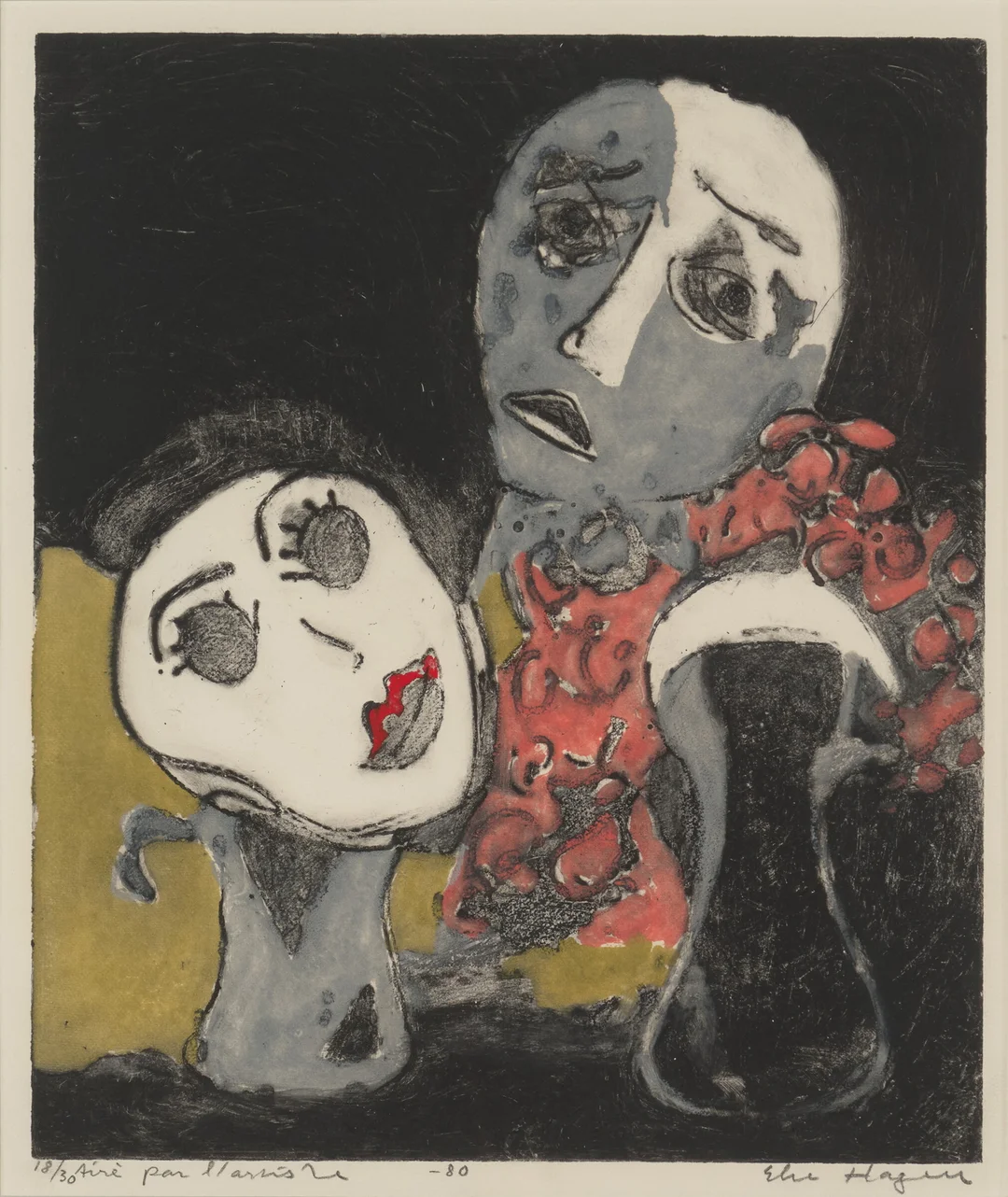 Hagen, Else — Reservedeler, 1980 — Kunst/Grafikk — Blomqvist