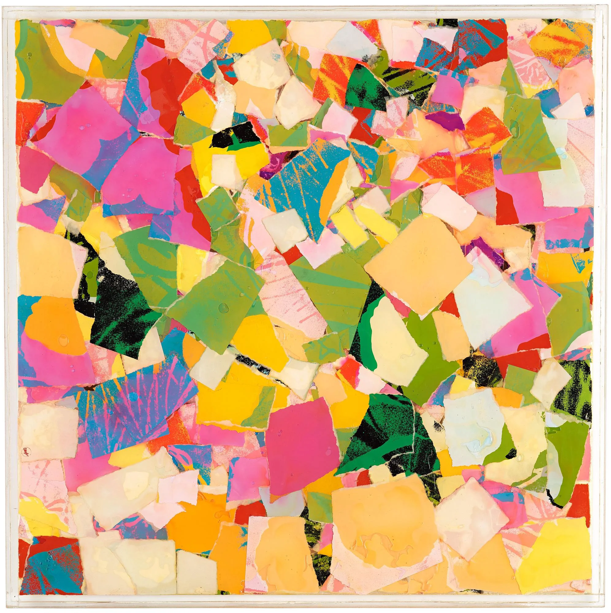 Fernandez Arman, "What Happened to the Flowers ? (Hommage à Andy Warhol)". — Bukowskis