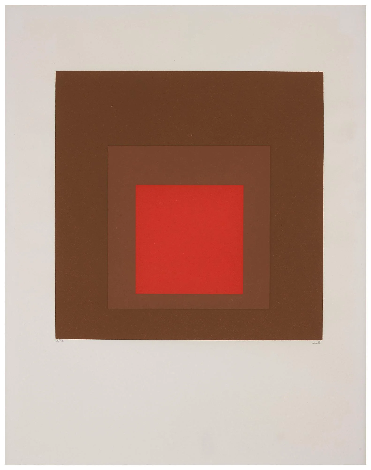 Josef Albers, "Hommage au carré". — Bukowskis