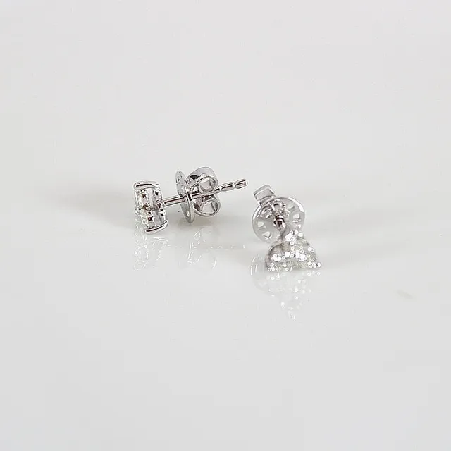 DIAMANTÖRHÄNGEN, ett par, 0,47ct, vitguld 18K.