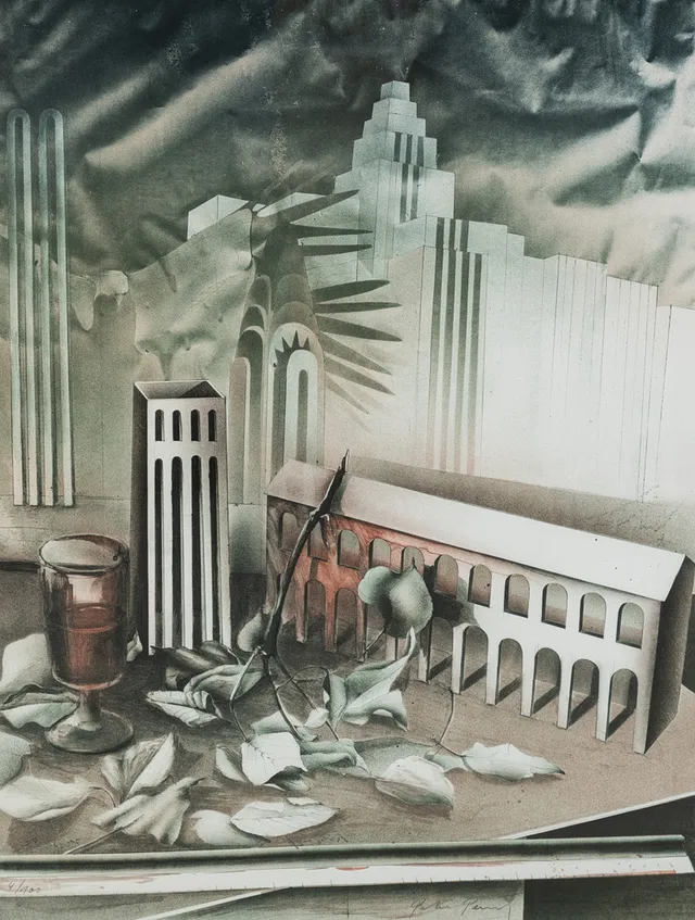 PETER PAUL (1943-2013). Architektur-Komposition.