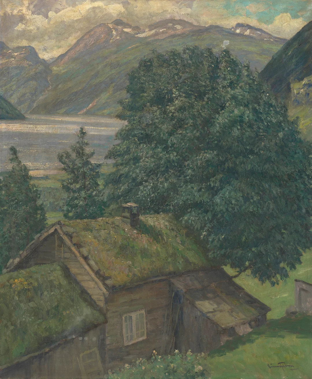 From, Einar — "Fra Røldal" — Kunst/Maleri — Blomqvist