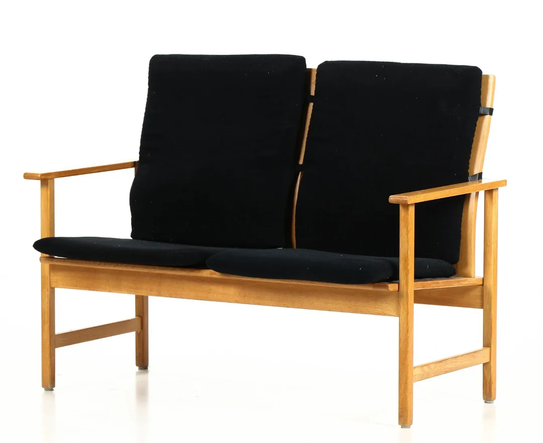 Børge Mogensen, sofa, oak, model 2259 — Furniture/Lounge suites, sofas — Lauritz