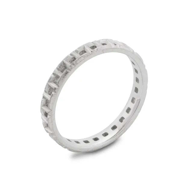 TIFFANY & CO. 'True Narrow’ collection' Ring - af 18 kt hvid guld.