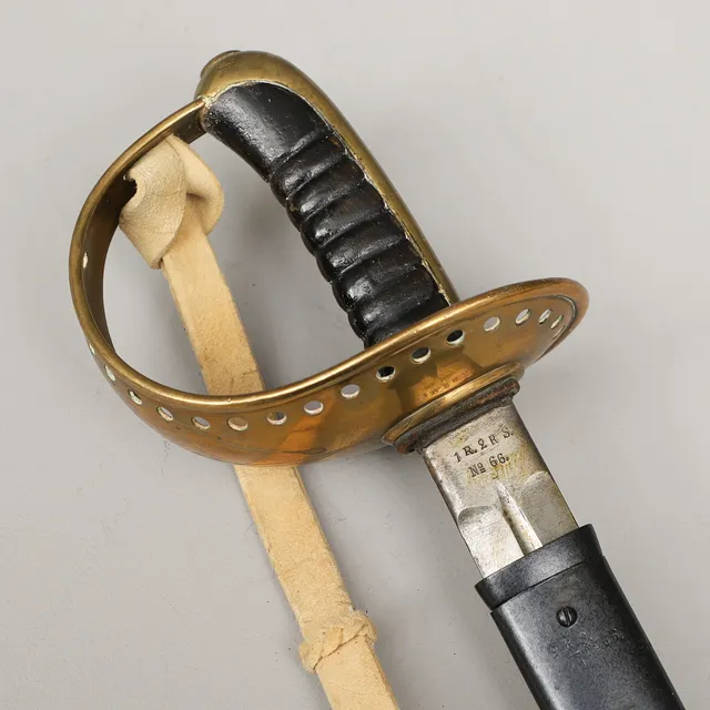 SABEL, svensk, m/1893 för manskap, märkt Svalling Rosenfors.