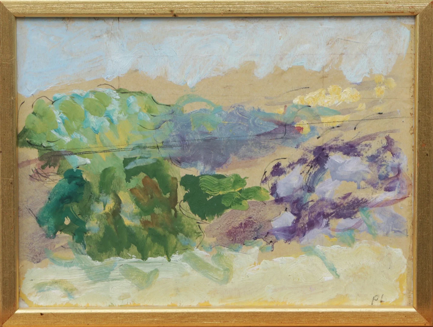 PER LINDEKRANTZ. OLJA, på pannå, signerad. — Paintings — Kalmar Auktionsverk