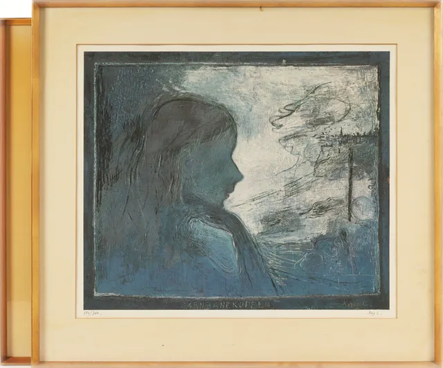 Kay Christensen: Two lithographs (2)