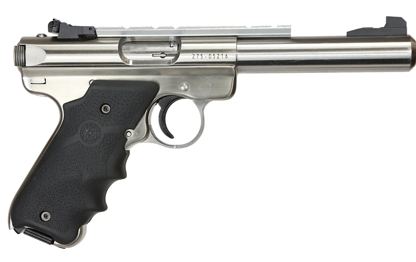 PISTOL, fabrikat Ruger, modell MK III Target, kaliber .22lr, tillv.nr 275-05216, se-nr SE2528804. — Pistols — Walter Borg