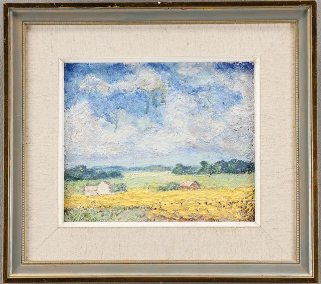 ANTS MURAKIN (ESTLAND 1892-1975). Sommarlandskap.