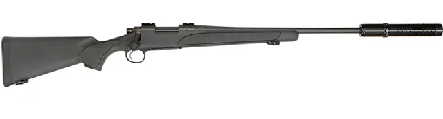 KULGEVÄR MED LJUDDÄMPARE, fabrikat Remington, modell 700 SPS, kaliber .308W, tillv.nr G6934812, se-nr SE2355632.