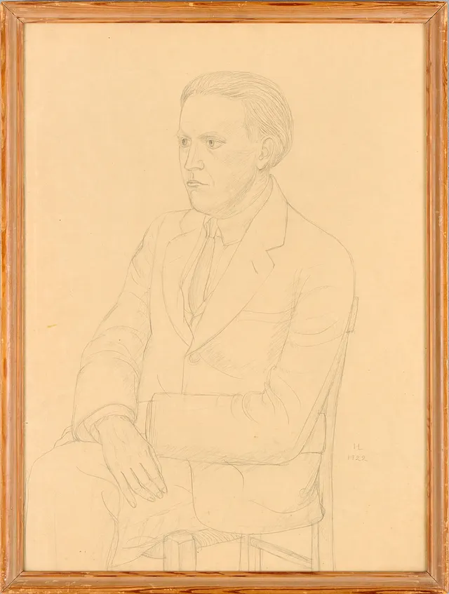 HILDING LINNQVIST. "Ung man".