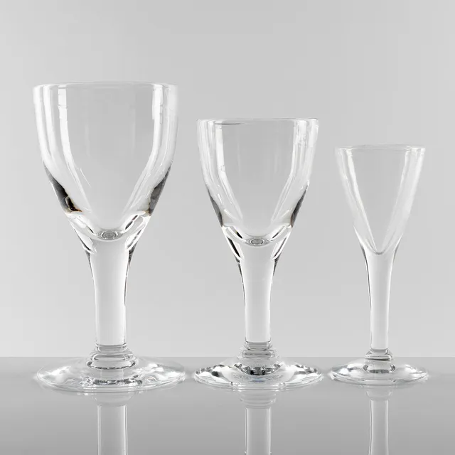 INGEGERD RÅMAN (1943-). Glasservis, 18 delar, "Bellman", signerade, Skruf.