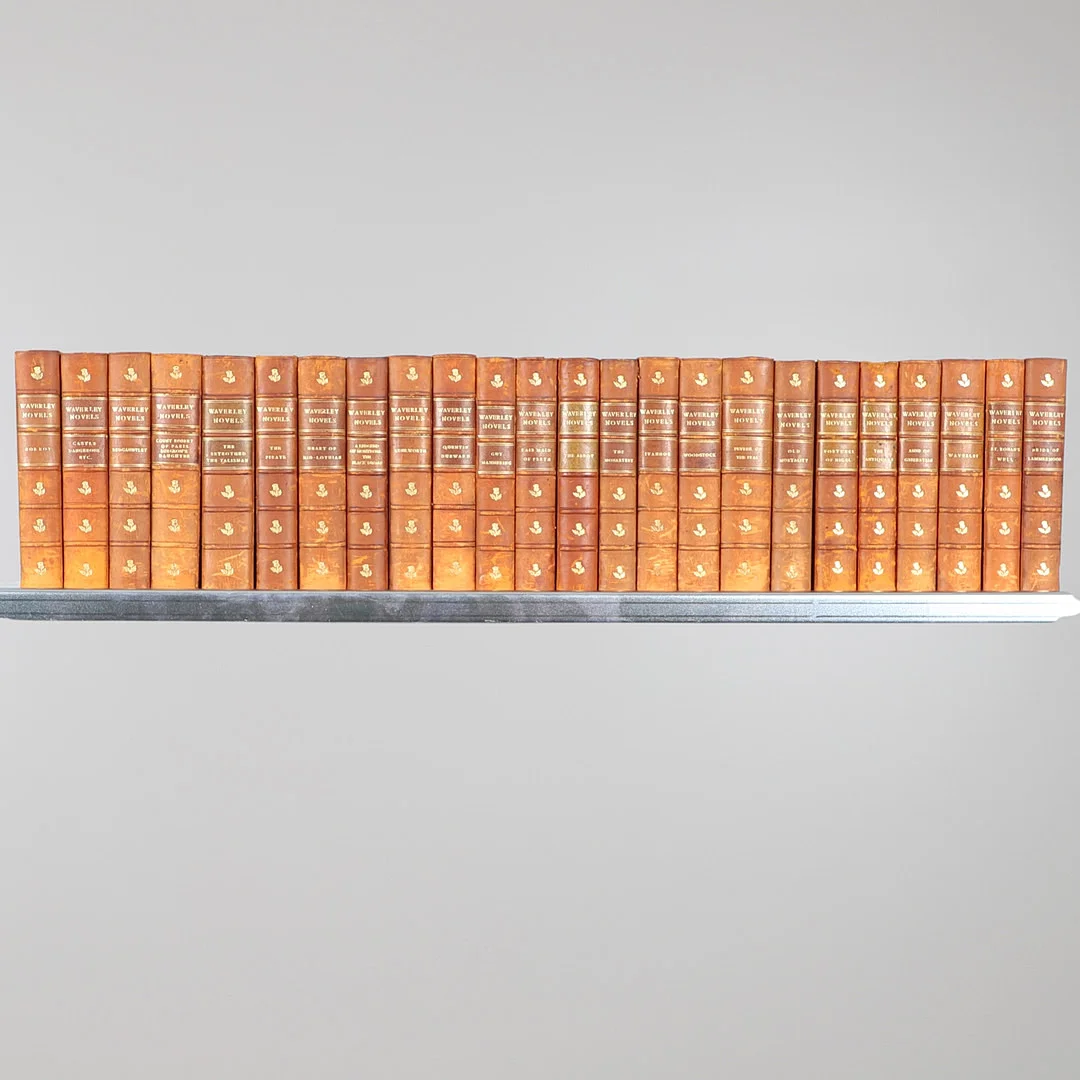 SIR WALTER SCOTT. The Waverley Novels, 24 Volumes, Border Edition, 1908. — Books — Lawrences Auctioneers