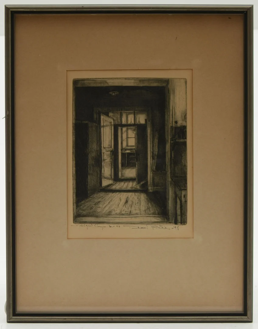 TULLIKKI PIETILÄ. Tillägnat Vanja. Tullikki Pietilä. Etsning. — Engravings & Prints — Connoisseur Bokauktioner