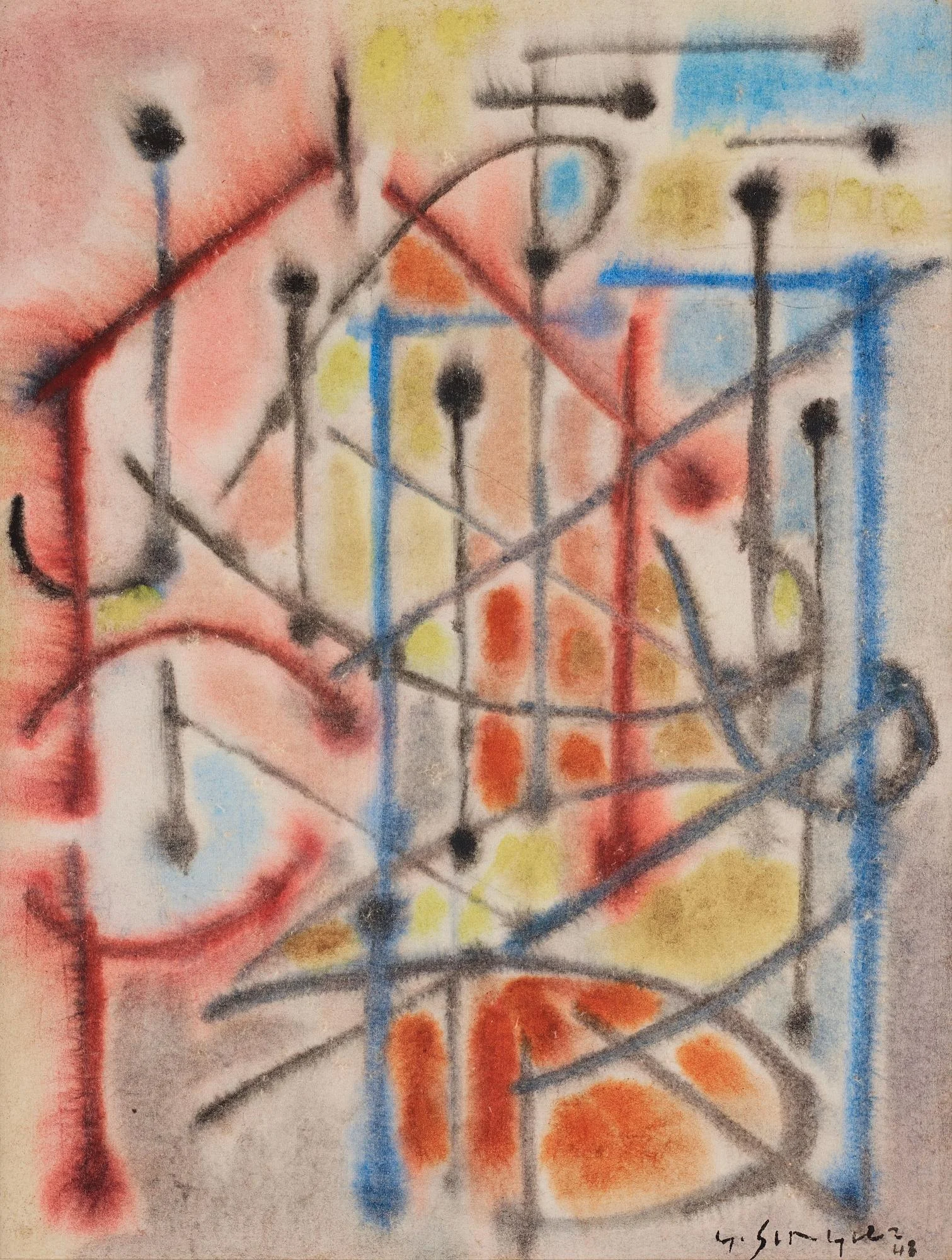 Gustave Singier, "Campanile II". — Bukowskis