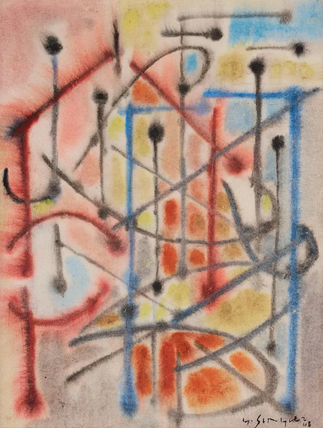 Gustave Singier, "Campanile II".