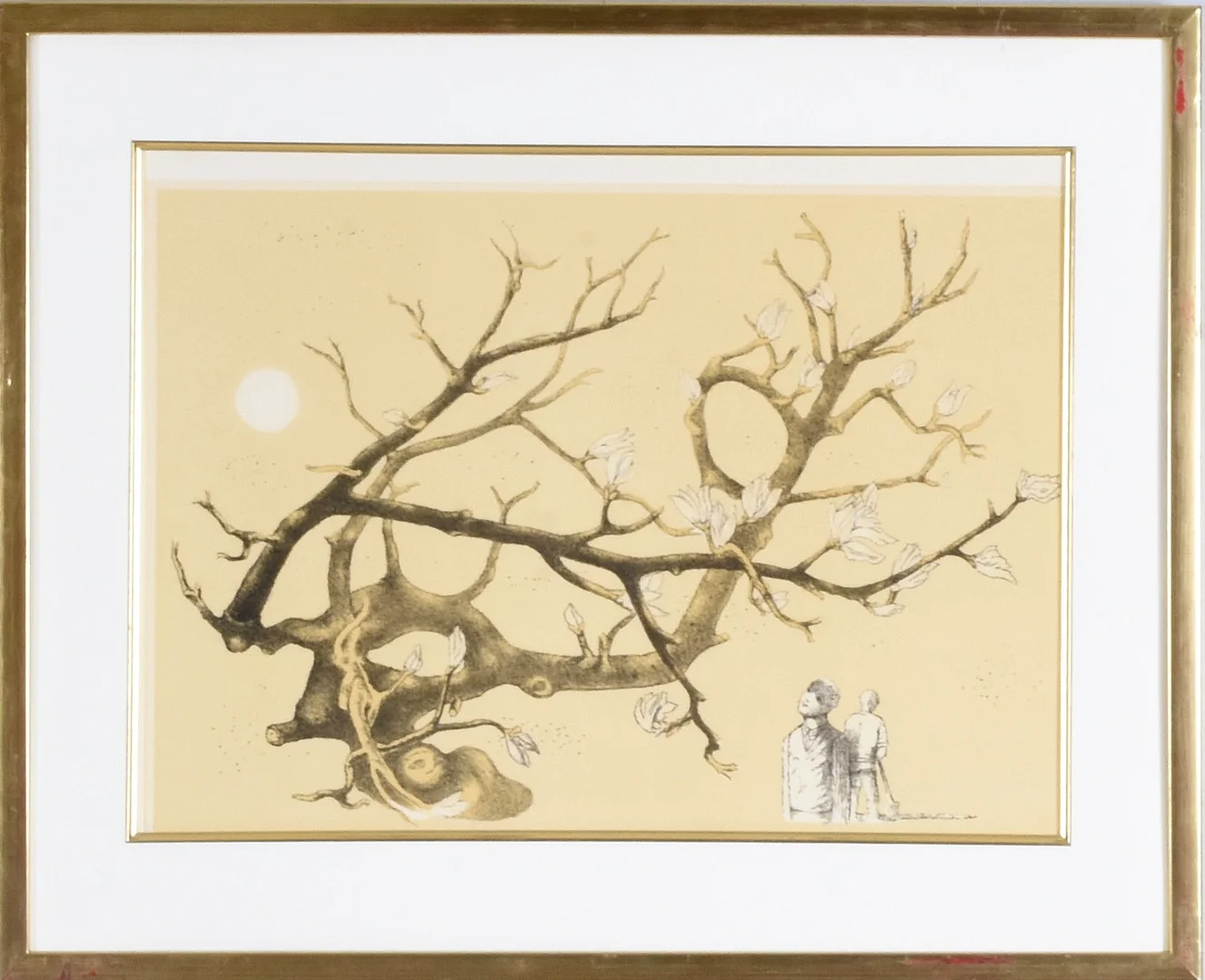 AXEL OLSON. Färglitografi. — Engravings & Prints — Halmstads Auktionskammare