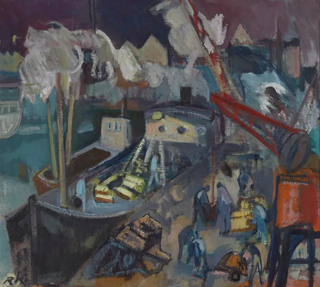 Kraugerud, Ragnar — Havnemotiv