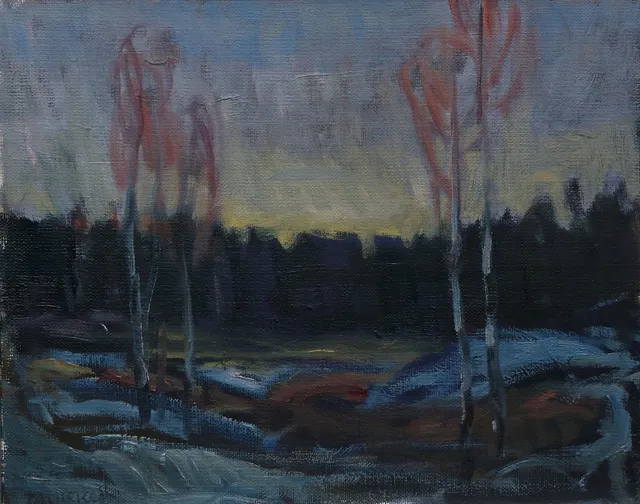 PER OLOF ZACHRISSON. Olja på duk, signerad.