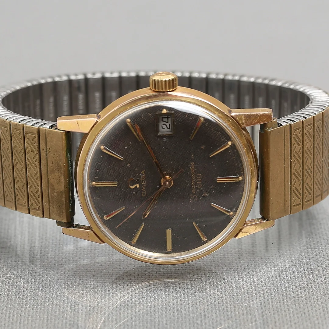 OMEGA, Seamaster 600, armbandsur, manuell, cal 611, stål / doublé, 1966. — Wristwatches — Auktionshuset Kolonn