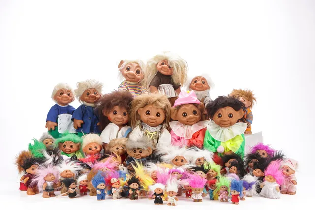 Thomas Dam. Collection of Gjøl trolls. 1970/90s (approx. 100)