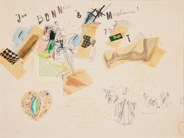 JEAN TINGUELY. Utan titel.