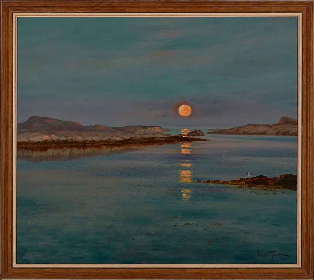 From, Einar — Fra Jomfruland — Kunst/Maleri — Blomqvist