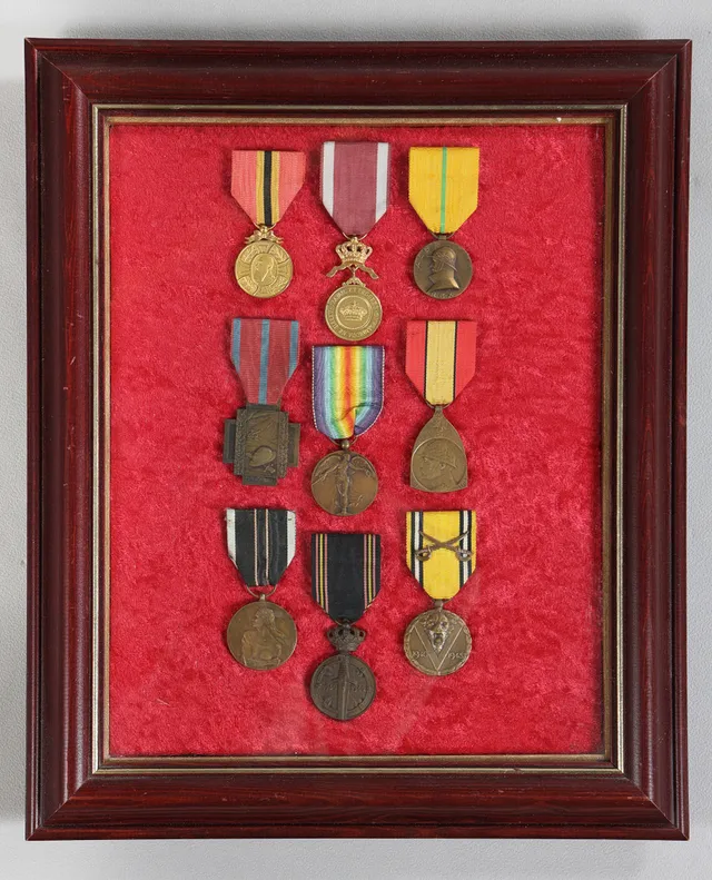 WW1/WW2 BELGIAN MEDALS.