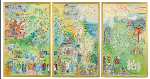 RAOUL DUFY. LA FEE ELECTRICITE.