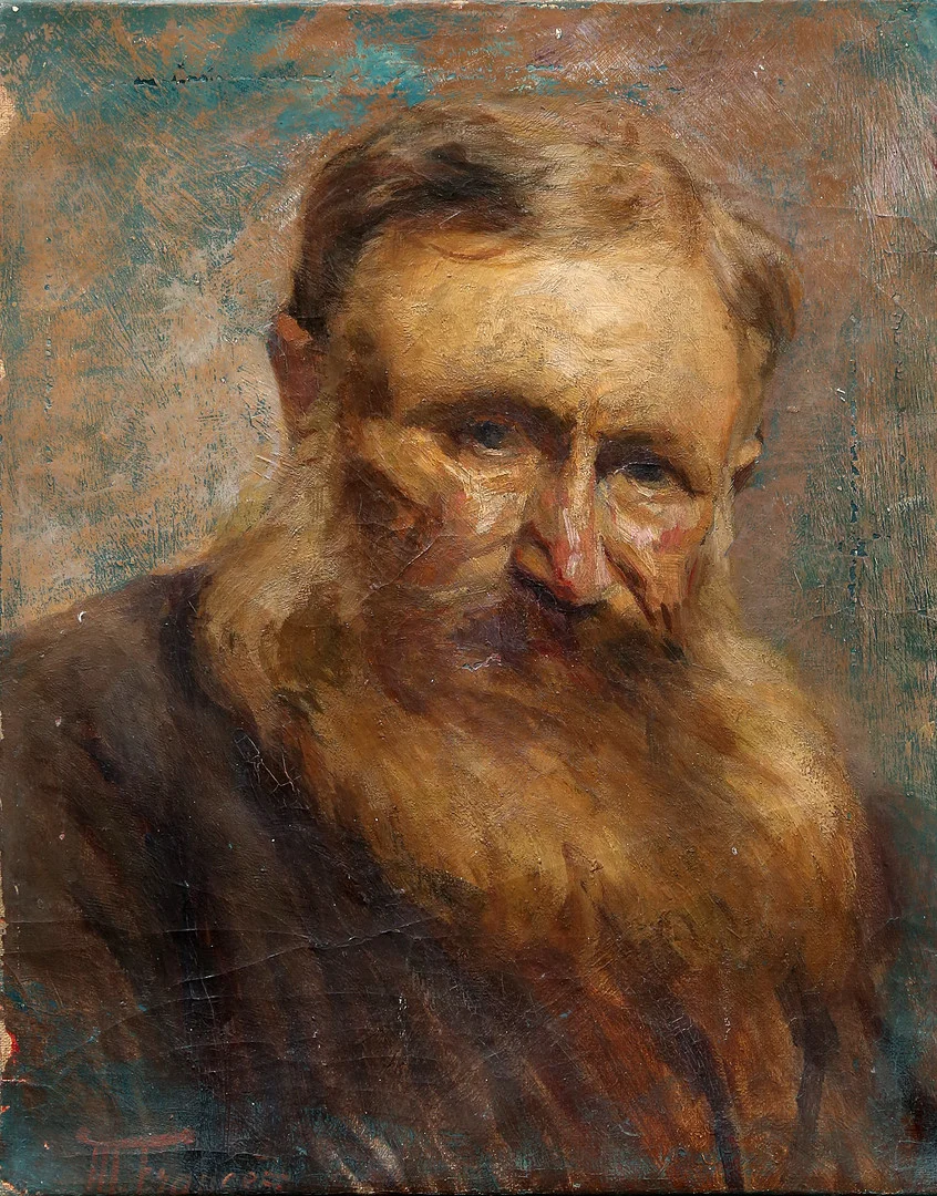 M. FRANCÉS. Old man. — Paintings — Balclis