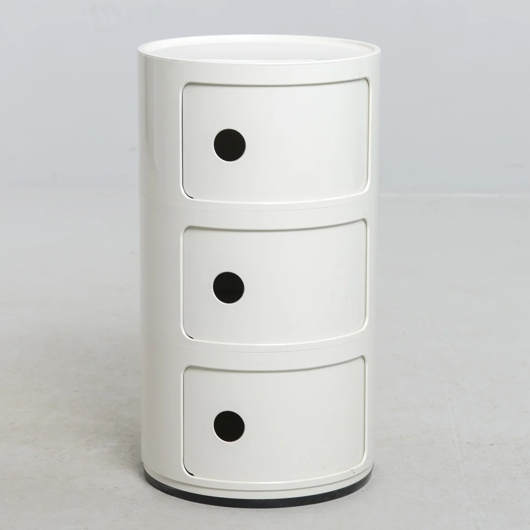 ANNA CASTELLI FERRIERI. Förvaringsmöbel, "Componibili", Kartell, Italien, 1960-tal. — Cupboards, Cabinets & Shelves — Formstad Auktioner