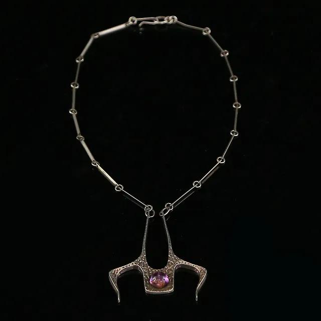 HALSSMYCKE, silver, GEWE, Malmö, 1966.