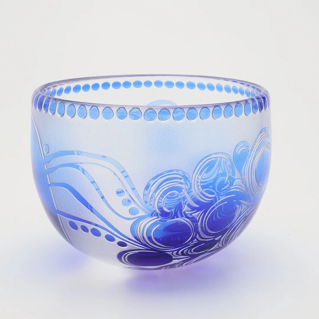 BERTIL VALLIEN. SKÅL, UNIK, BODA ÅFORS. — Art glass — Crafoord Auktioner Lund
