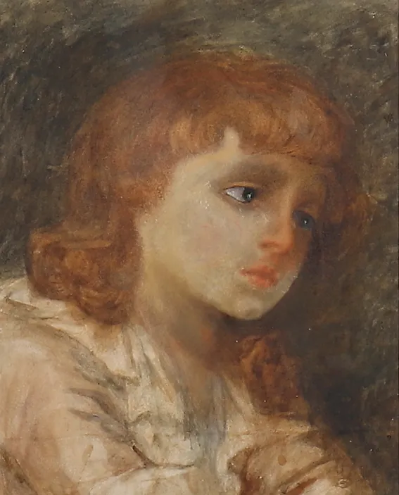 MANNER OF THOMAS GAINSBOROUGH. HEAD STUDY.