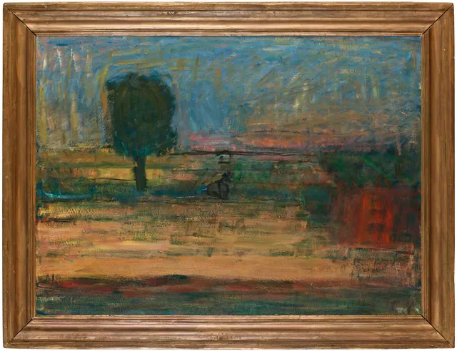 Carl Kylberg, "Slätten vaknar / La pleine se réveille".