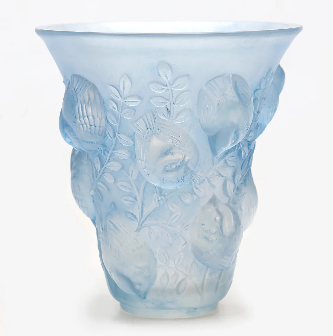 RENÉ LALIQUE. “Saint François” vase. — Art glass — Balclis