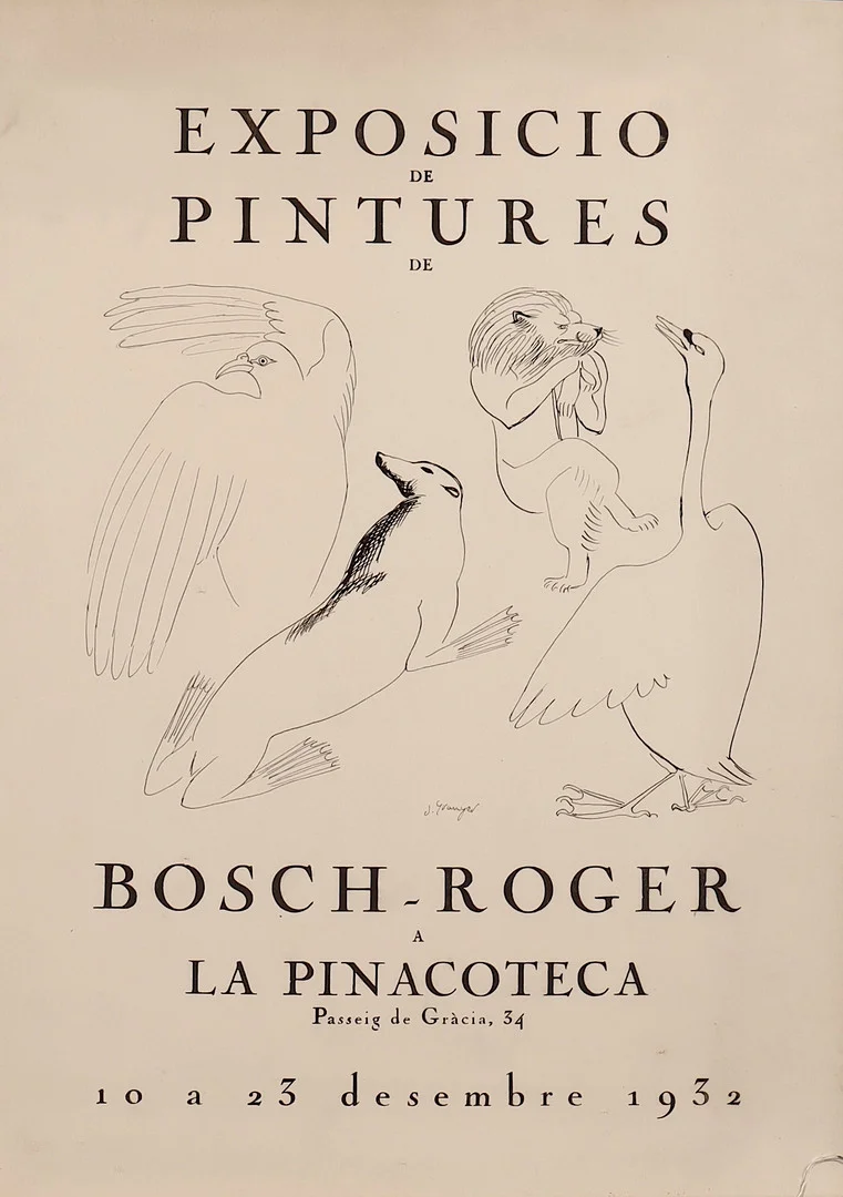 JOSEP GRANYER (1899–1983). Animales. — Drawings — Barcelona Auctions