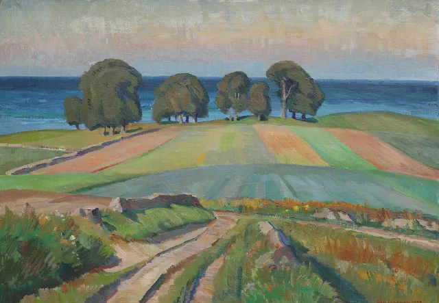 ALBERT LARSEN. LANDSKAP.