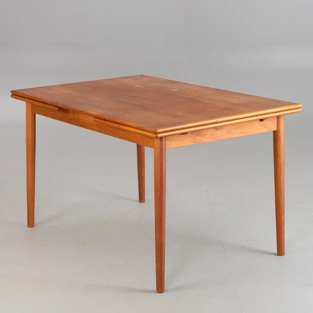 NIELS OTTO MØLLER. JL Møller. Teak Esstisch. Ausziehbar. Dänemark, 1960er Jahre.