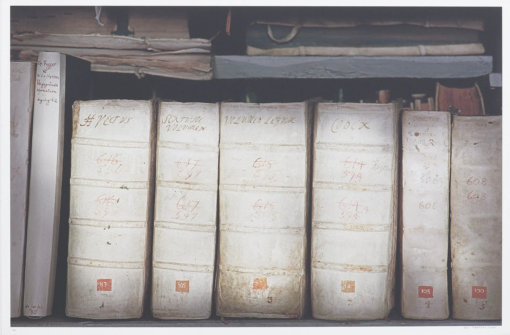 RALF TURANDER. FOTOGRAFI, UR SERIEN EX LIBRIS, 2005. — Photography — Crafoord Auktioner Lund