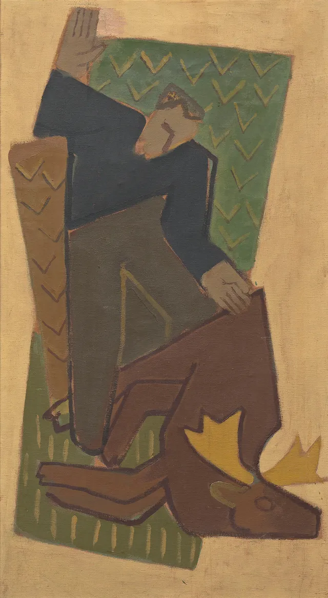 Storstein, Aage — En jeger, 1920-tallet